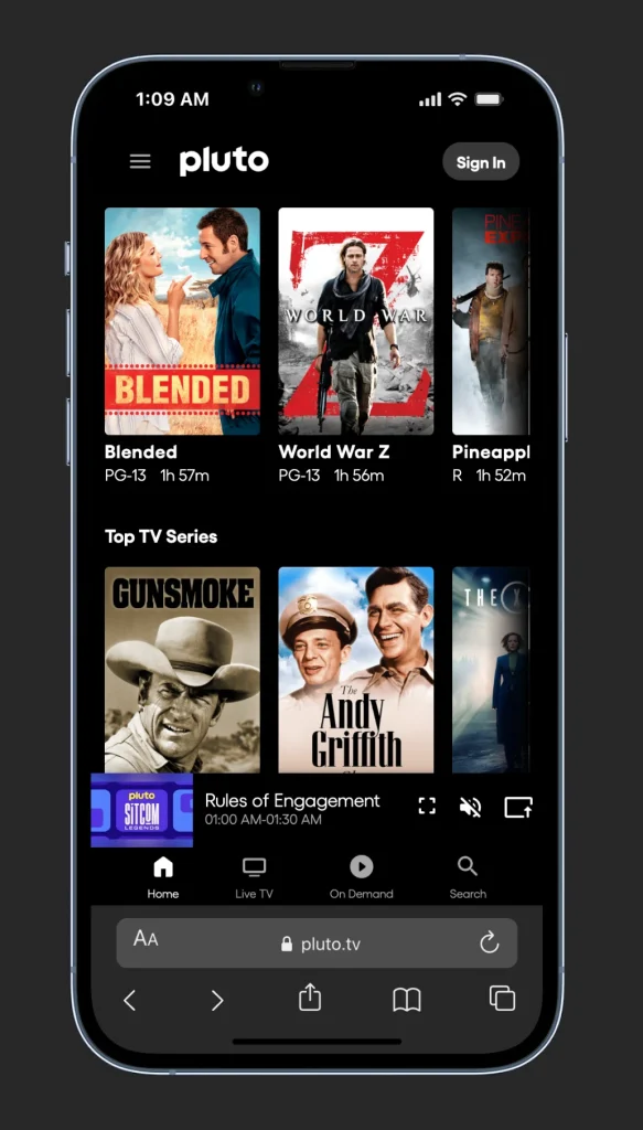 Pluto TV Movies